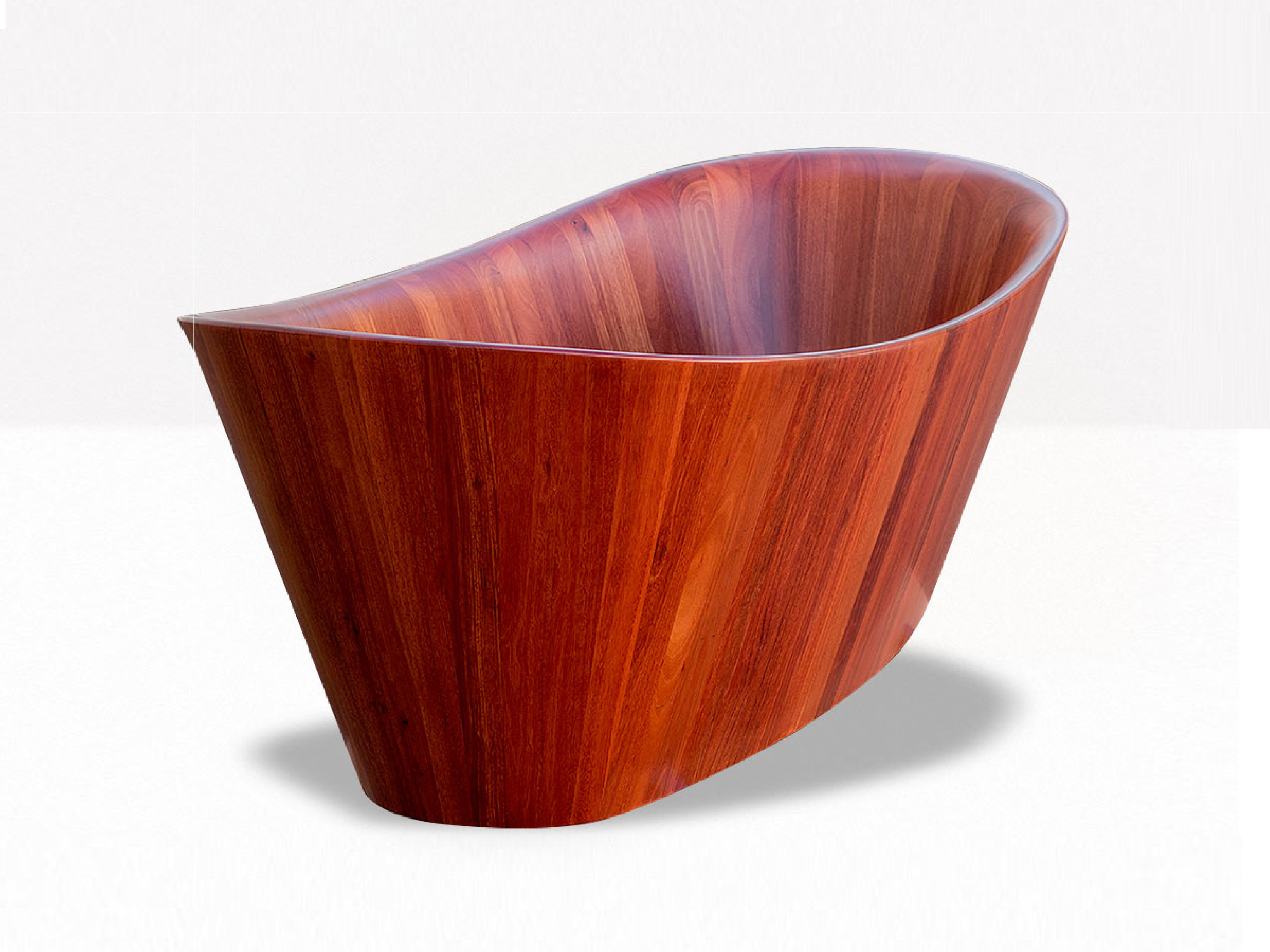 JJ Haus Mahogany High Quality Wooden Bathtub