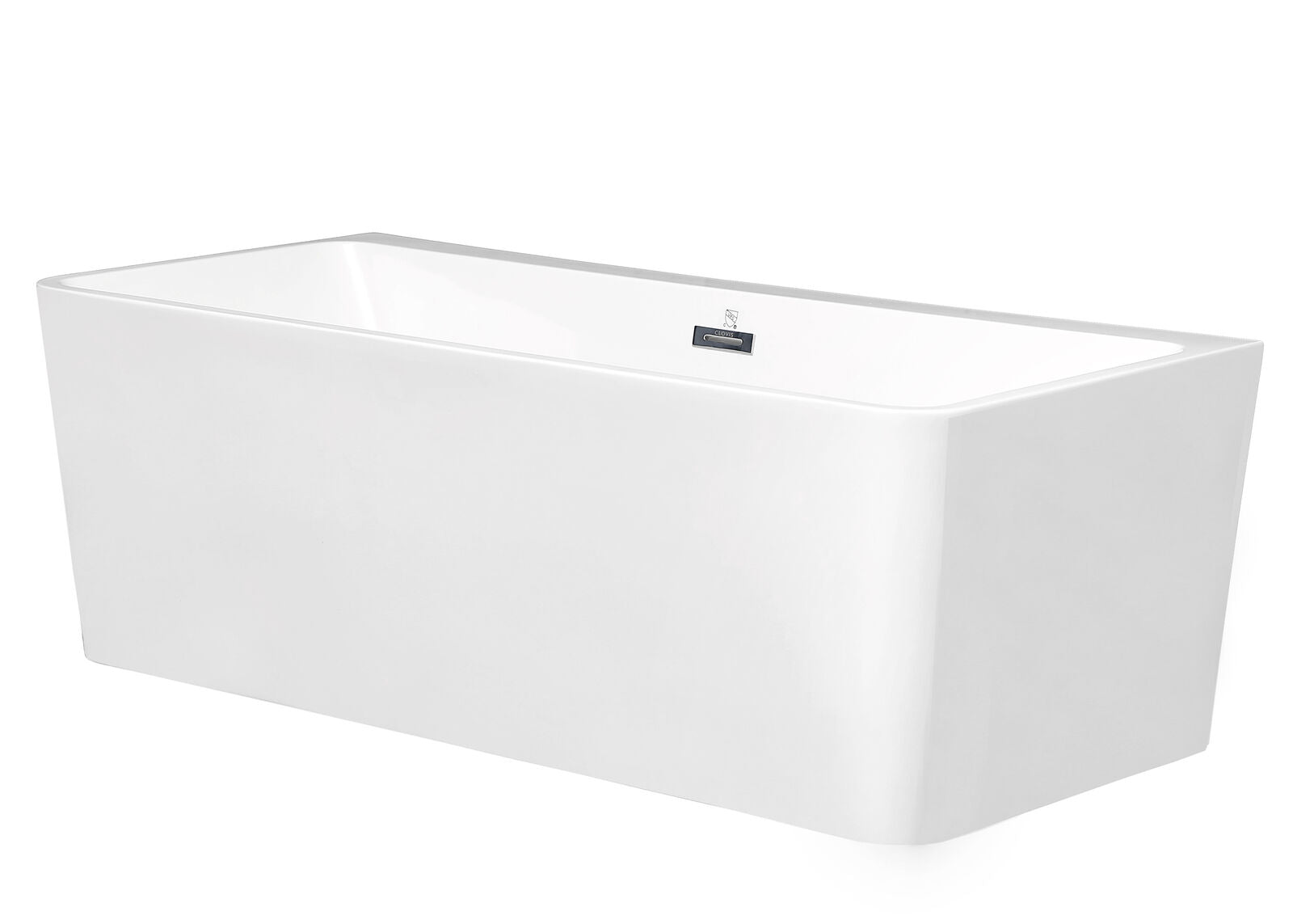 Acrylic Alcove Freestanding Stone Japanese Ofuro Soaking Bathtub